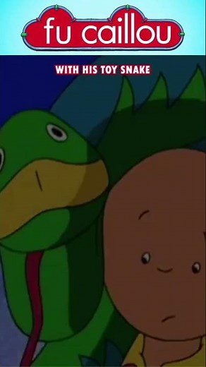 CAILLOU IS AFRAID OF THE DARK