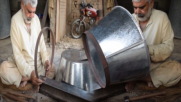 Unveiling the Traditional Art of Making Metal Tubs