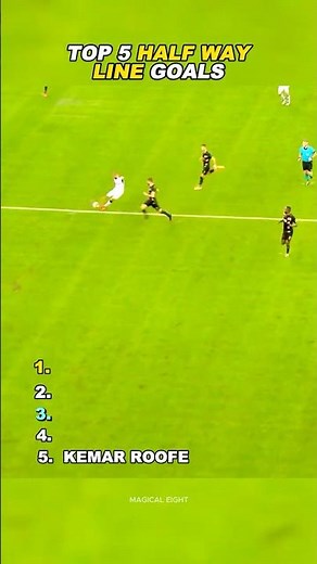 Top 5 Halfway Line Goals | Part 2