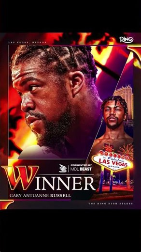 GARY ANTUANNE RUSSELL SHOWS HIS CLASS #boxingfans #knockout