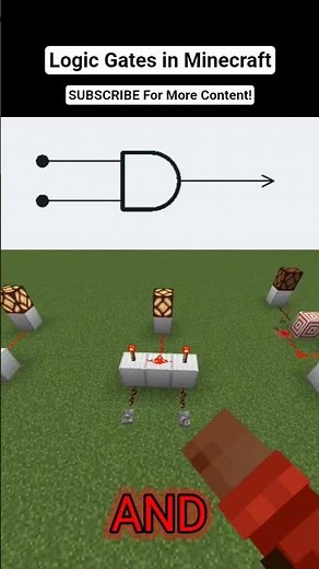 Logic Gates EXPLAINED in Minecraft!