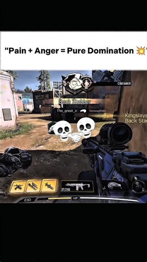 "Pain + Anger = Pure Domination 💥"#callofduty #trending #viralvideo #exploremore #fyp #gamer