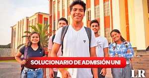 Solucionario examen UNI 2024: respuestas de la prueba de Matemáticas