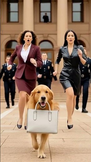 Golden Retriever K9 Saved a Lecturer at a Convention 😱🐕