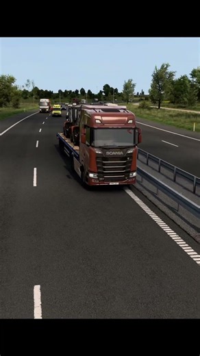Scania Power + Ultra Realistic Graphics! 🚛🔥 #ETS2 #Shorts