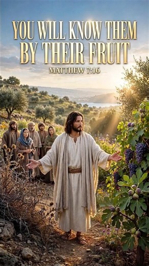 Matthew 7:16. By Their Fruits.