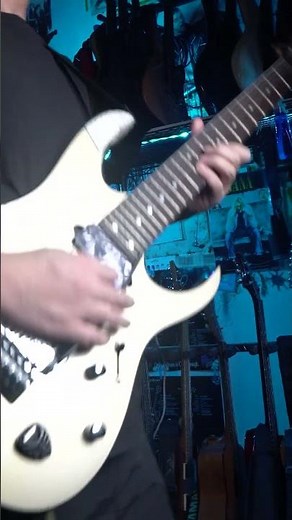 Blues guitar improv over a slow blues backing track