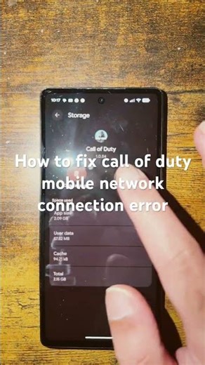 How to fix call of duty mobile network connection error - cod mobile