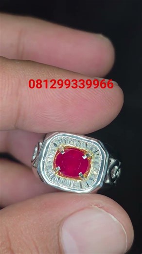 Natural HQ Red Ruby H(a) 2.09 crt GRI LAB #gemstone #ruby