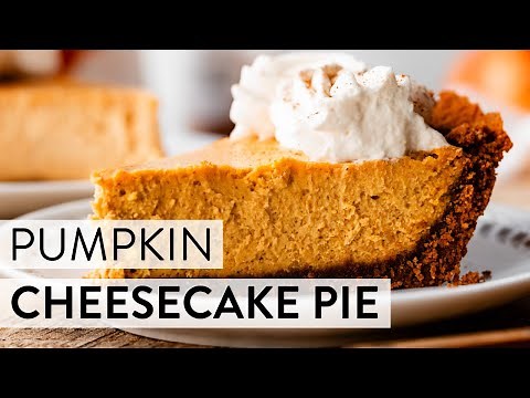 Pumpkin Cheesecake Pie | Sally's Baking