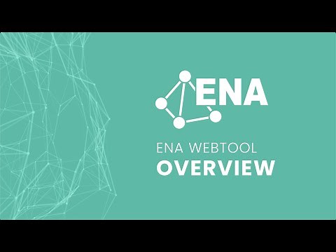 ENA Webtool overview