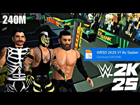 WR3D 2K25 ANDROID | NEW MOVES, NEW TAUNTS, NEW ARENA, NEW GRAPHICS FOR ANDROID