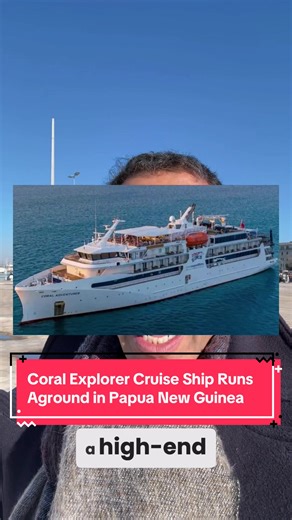 We discuss a serious maritime incident where the Coral Explorer cruise ship has run aground off the coast of Papua New Guinea, with 80 passengers and 40 crew members currently stranded. We highlight potential structural damage to the ship and the ongoing investigation into the cruise line's previous incident involving an abandoned passenger. #Cruise #Maritime #cruiseship #Travel #cruisetok