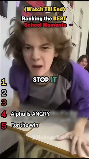 Ranking the BEST School Moments 🎓