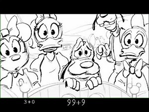 Quest for the Crystal Mickey | Storyboard Animatic by Roger Dondis | 2010?