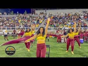 Central State Invincible Marching Marauders Bring the Heat with On-Field Stand Performance 🔥