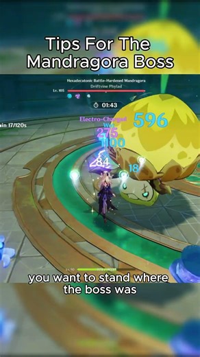 Tips For The Mandragora Boss Using Kazuha