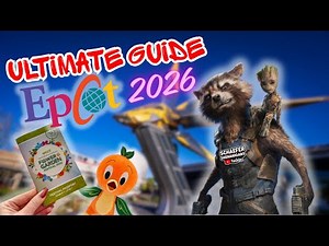 ULTIMATE EPCOT 2026 Flower & Garden Festival 🌼 Rides, Food, Topiaries + Guardians of the Galaxy