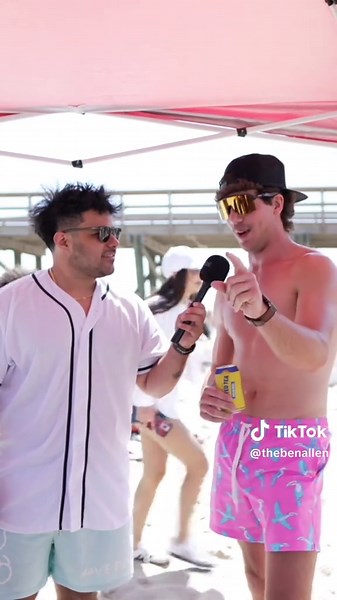 Spring Break Interviews 🏝️ #springbreak #springbreak2025 #southpadreisland