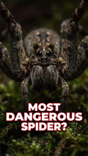 This Spider Hides in Banana Shipments 🍌🕷️#didyouknow #animalfacts #wildlife #animals #spider