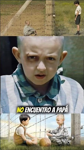 El Niño con el Pijama de Rayas 💔 #historia
