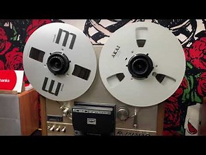 Akai GX 600D Reel to Reel – Quick Demonstration