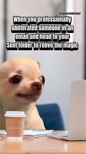 Rereading it like a Pulitzer-worthy masterpiece 📖 #workhumor #worklife #officelife #corporatelife #coworkers | Corporate Kitty Kat