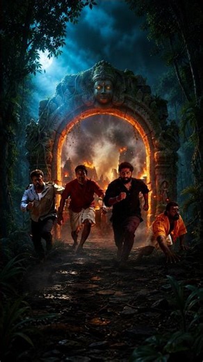 secret of kalinga 👀🔥 #dhyansreenivasan #malayalammovie #riyaskhan #horror #horrormalayalam