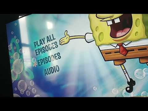 SpongeBob SquarePants The Complete 15th Season DVD Menu Disc 1