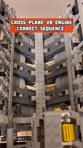 4.8K views · 23 reactions | Cross-Plane V8 Engine Correct Sequence #lego #legotechnic #engine #v8 #mechanical #legotechnicmoc #cars #engineering | Bricks Master Builders | Facebook