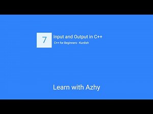 7 - Input and Output in C++