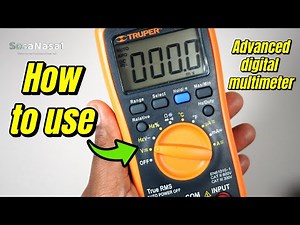 How to use Advanced Digital Multimeter with examples