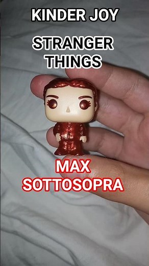 Kinder Joy Stranger Things Funko Pop 2025 | Max Sottosopra