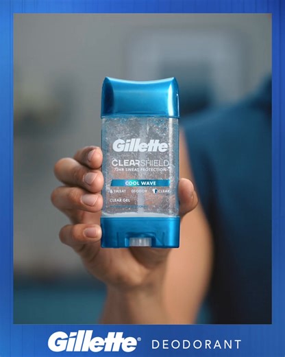 31K views | Gillette Clear Gel Deodorant: Get 72-Hour Odor Protection that Goes on Clear and Starts Working Immediately! | Gillette | Facebook