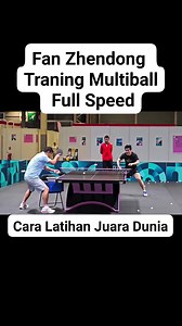 278K views · 2K reactions | Fan Zhendong Traning Multiball Full Speed #Tenismeja #Pingpong #Tabletennis #Tenismejamania #Tenismejaindonesia #Fanzhendong #Fanzhendongmultballtraining #reels Tenis Meja Mania Indonesia Facebook Fy Fyp | Tenis Meja Mania Indonesia | Facebook