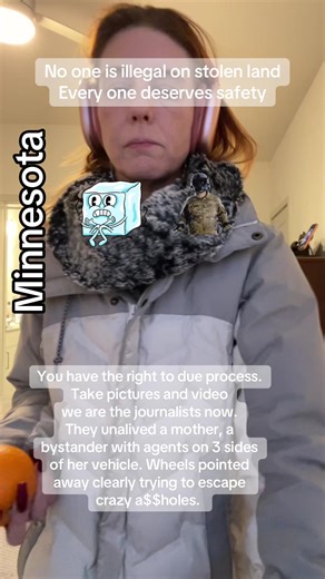 Whipple Federal Building at 7 am tomorrow 1/8 MN stand up: Use the SALUTE format to inform neighbors where you sight 🧊 in the comments. Get outside. Eyes up, phones at the ready. S - Size: Number and type of personnel or vehicles (e.g., 4 agents, 2 SUVs). A - Activity: What they are doing (e.g., digging in, moving west, taking pictures, who they took). L - Location: Precise location (grid coordinates, address) and direction of movement. U - Uniforms: Unit identification, markings, uniforms, or 