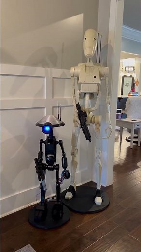 3D Printed Animated Pit Droid