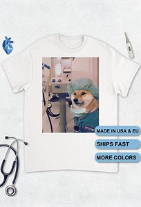 Funny Dog Surgeon Shirt - Vet Student Gift Medical Meme T-shirt for Animal Lovers - Etsy Australia