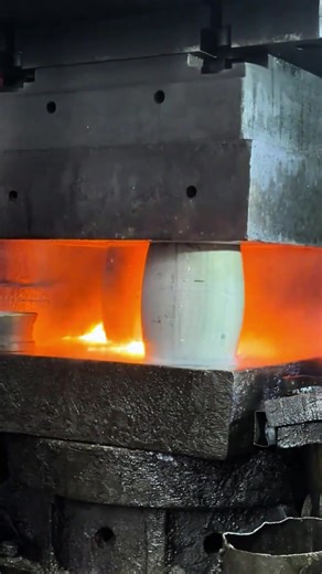 The power of aluminum, forging a different world.#forging #forge #heattreatment #aluminum #factory