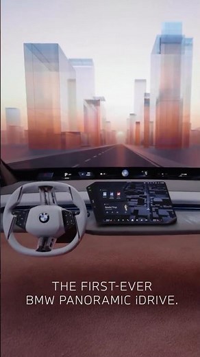 Revolutionizing Driving - The First-Ever BMW Panoramic iDrive