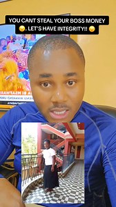 31K reactions · 314 shares | YOU CANT STEAL YOUR BOSS MONEY . LET'S HAVE INTEGRITY!!  | Muhatsi Junior MJ | Facebook