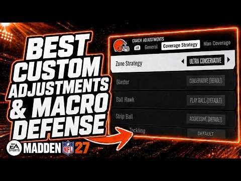 BEST CUSTOM COACHING ADJUSTMENTS & MACRO ADJUSTMENTS FOR MADDEN 27 RIGHT NOW! LOCKDOWN SETTINGS!