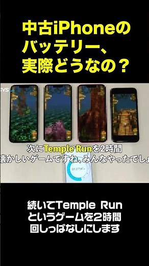 [Long-term test] What's the actual battery life of a used iPhone? [IOSYS] CV: voicevox Kirigashim...