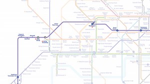 Tube map unveiled featuring new Elizabeth line