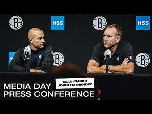 Sean Marks & Jordi Fernández Press Conference | 2025 Brooklyn Nets Media Day