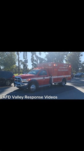LAFD Valley Response Videos on Instagram: "#lafd LAFD Rescue 90 (Reserve) Responding"