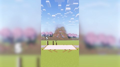 Quick Build: Cherry Blossom in Minecraft