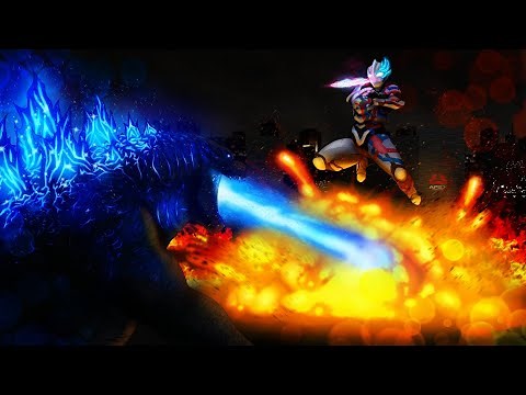 Monsterverse Godzilla VS Ultraman Blazar | Who Would Win