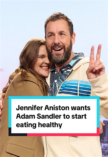 Jennifer Aniston Encourages Adam Sandler's Healthy Eating