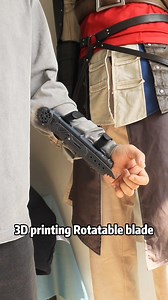 3d printing rotatable hidden blade inspired by Connor weapon from Assassin’s Creed 3 | HiddenBlade#2